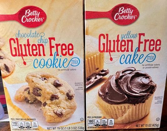 Betty Crocker Gluten Free Baking Mix Bundle- 2 mixes